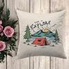 Pillow Camping Cushion Covers for Bed Pillows Car Decoration Sofa Cushions Pillowcase Decorative Pillowcases  Pilow Cases