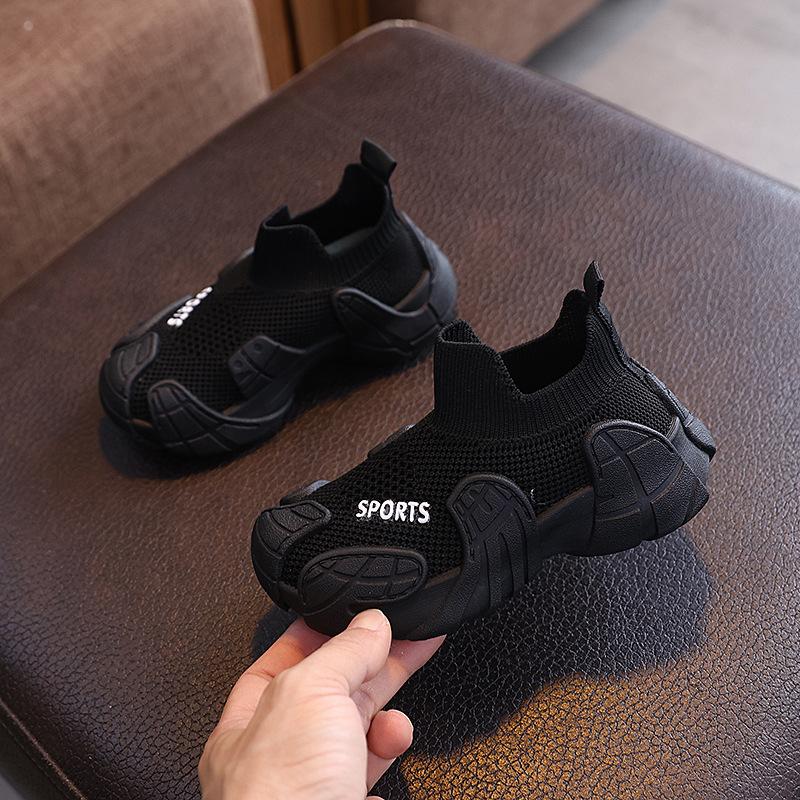 Children's Breathable Mesh Weave Shoes Spring Autumn Girls' Lightweight Comfortable Sneakers Outdoor Non Slip Boys' Casual Shoes