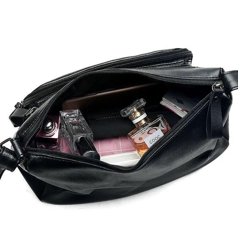 Middle-aged WOMEN'S Bag, Lightweight, Multi-layered, Large-capacity MOTHER'S Bag, Crossbody Bag, Elderly Bag, Shoulder
