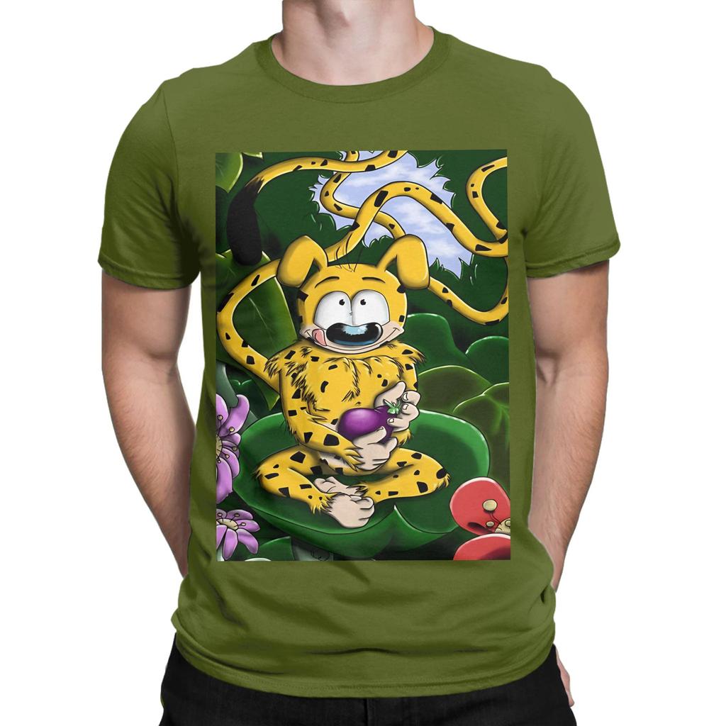Art Funny Graphic 100 Cotton Tshirt Marsupilami Tops Tees For Unisex