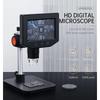 1000X 4.3 Inch 1080P 8 Error LCD USB Digital Microscope Adjustable LED Light Soldering Repair Magnifier Coin Brazing Microscope