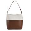 2025 New Fashion Women Patchwork Bucket Bag Fashionable Commuter Underarm Single Shoulder Bag Korean Version Casual Handbags