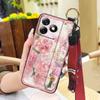 Silicone Fashion Phone Case For Ulefone Note18 Ultra Dirt-resistant Durable Lanyard Protective Back Cover Ring Kickstand
