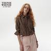 Teenie Weenie Women's Academic Plaid Cotton Shirt