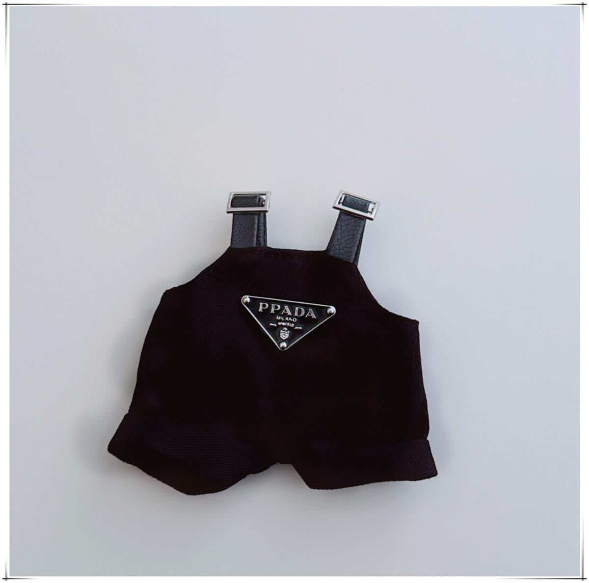 

Для 17см v1v2 Лабубу Одежда Лабубу Сидящий Праздничная шляпа Нагрудник Штаны Обувь Аксессуары для кукол Милое украшение Игровые игрушки