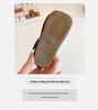 2025 Girls' Academy Style Leather Shoes - Spring & Autumn Princess Square Toe Korean Granny Shoes