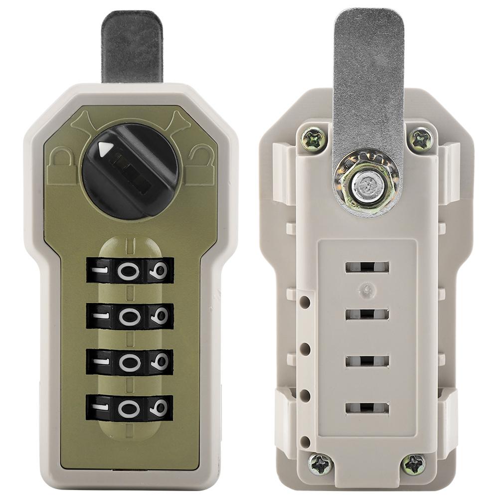 4 Digit Code Combination Cam Cabinet Convenient Password Security Coded Lock with Key