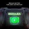 GameSir Cyclone 2 Bezdrátový TMR Elektromagnetický Joystick Spínač s Hallovým efektem Gyroskopický Herní Ovladač pro Více Platforem Ovladač a Spouště, 6-osý