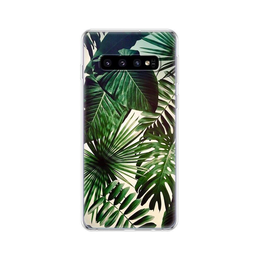 For Samsung Galaxy S10 Case S10Plus Silicone TPU Cover Phone S10 E Case On For Samsung S10 Plus G975F S 10 SM-G973F Transparent