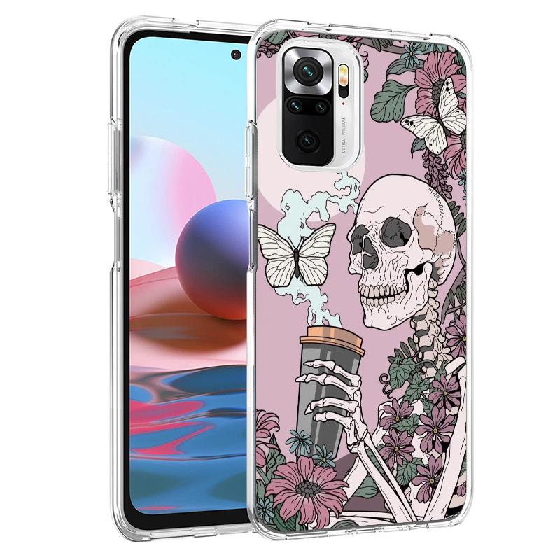 Retro Skull Butterfly Phone Case for Samsung Galaxy A17 A16 A15 A14 A13 A57 A56 A55 A54 A53 A37 A36 A35 A34 A33 A26 A25 A24 A23