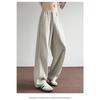 Men S Summer Loose Straight Wide Leg Curved Thin Casual Pants