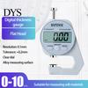 Thickness Gauge Meter Digital High Precision Unit Conversion Pressing Operation Micrometer Calipers Quick Measurement Measuring Tool for Home