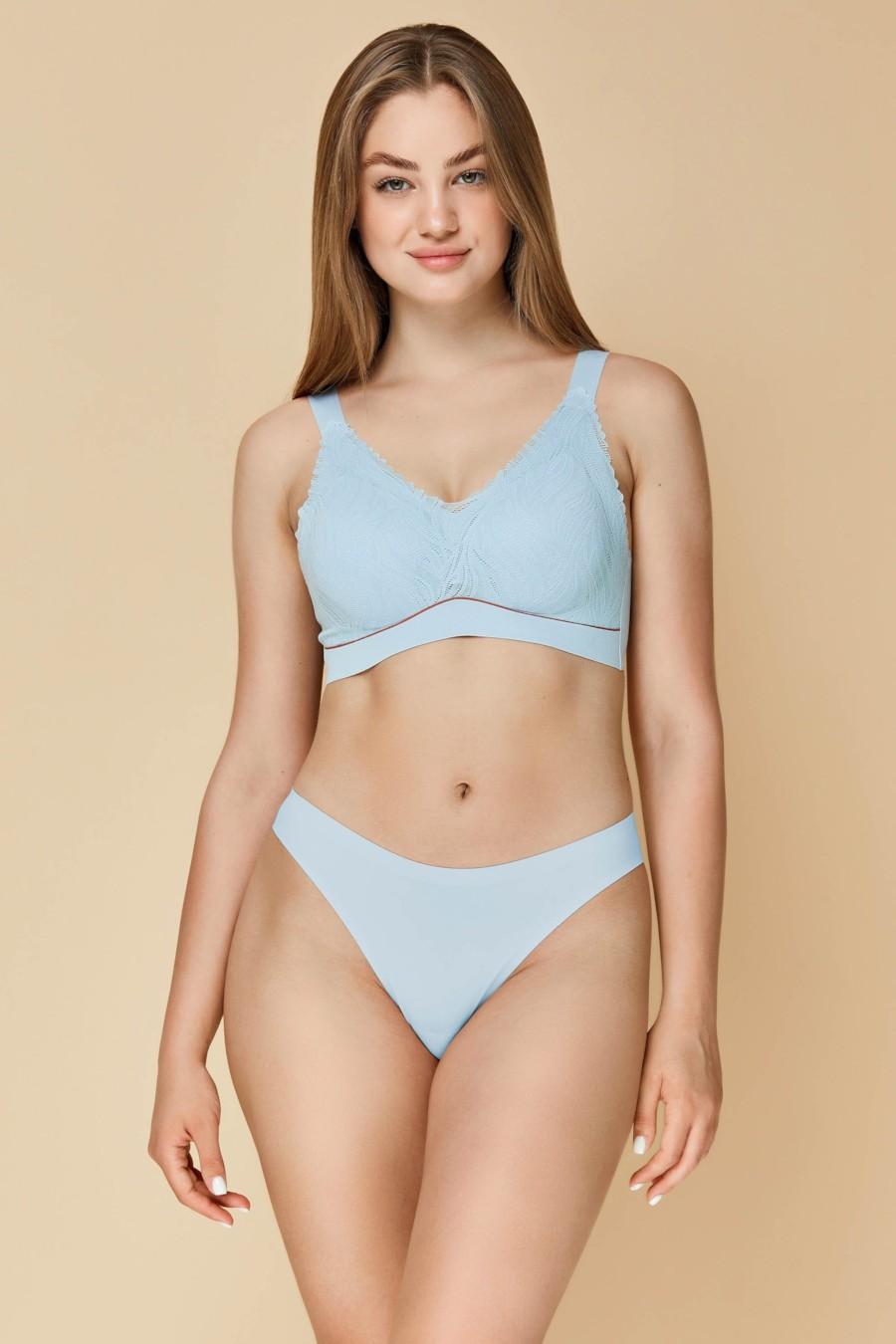 

Комплект білизни: бюстгальтер з м якою чашкою і трусики бразилиана Anabel Arto (76465) 70B-C/S вероніка кольору