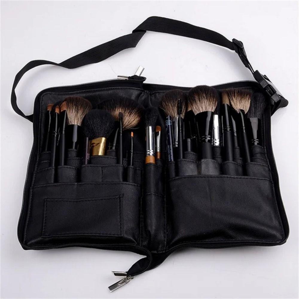 Large Capacity Makeup Brushes Waist Bag Foldable Makeup Tools Storage Bag  Photoshoot