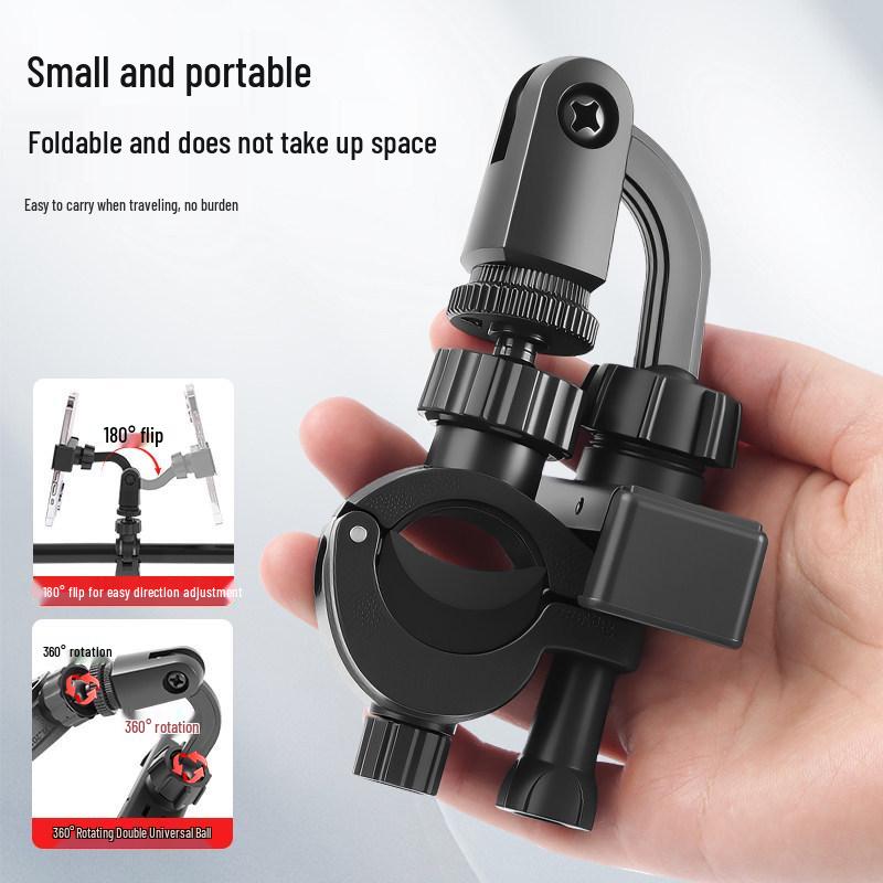 Tablet & iPad Phone Holder with Tripod & Camera Clip for Multi-Camera Views
