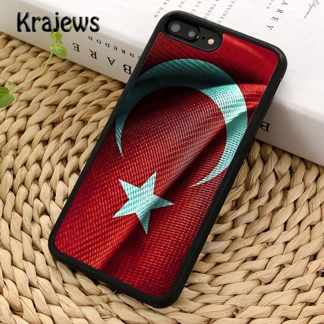 Krajews Flag of Turkey Istanbul Phone Case Cover For iPhone 17 Air 16 15 14 Plus 11 12 13 Pro Max Plus Coque Fundas