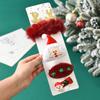 4 Stück/Set Cartoon Weihnachten Haaraccessoires Kinder Geschenk Haarspangen Haargummis Brosche Weihnachtsbaum Stirnband 2025 Weihnachtsfeier Dekoration