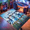 The Blues Team Carpet Rug for Living Room Bedroom Home Sofa Decoration,Kids Play Nonslip Floor Mat
