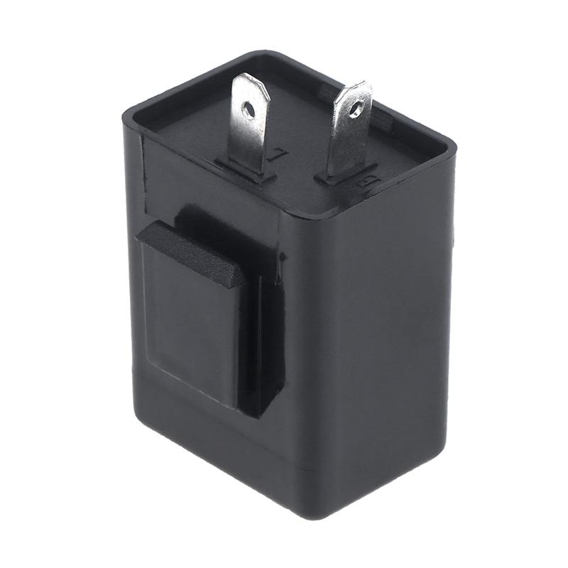 NEW Flasher Relay Turn Signal DC 12V 48V 60V 2Pins Buzzer Beep Flasher Relay Blinker Indicator Flashers Turn Light Signals Relays 5