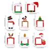Cute Light Switch Decals Elk Snowman Santa Claus Christmas Wall Decals  Home Office Decor