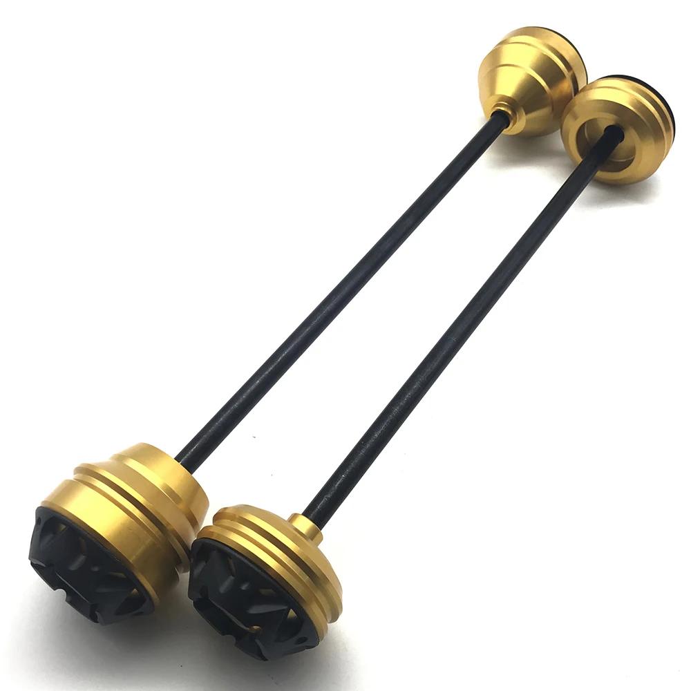 Motorcycle Front Rear Wheel Axle Fork Crash Slider Stand Screw Swingarm Spools For Yamaha MT-09 FZ-09 MT09 FZ09 2014-