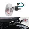 Retro Mini Turn Signal Lamp Indicator Compact Size Simple Wiring Universal Compatibility For Small And Cruiser Motorcycles
