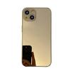 Custodia Lussuosa Sottile Argento Specchio Dorato Antiurto per iPhone 17 16 15 14 Plus 13 11 12 Pro Max Rivestimento Galvanico Cover Rigida Posteriore