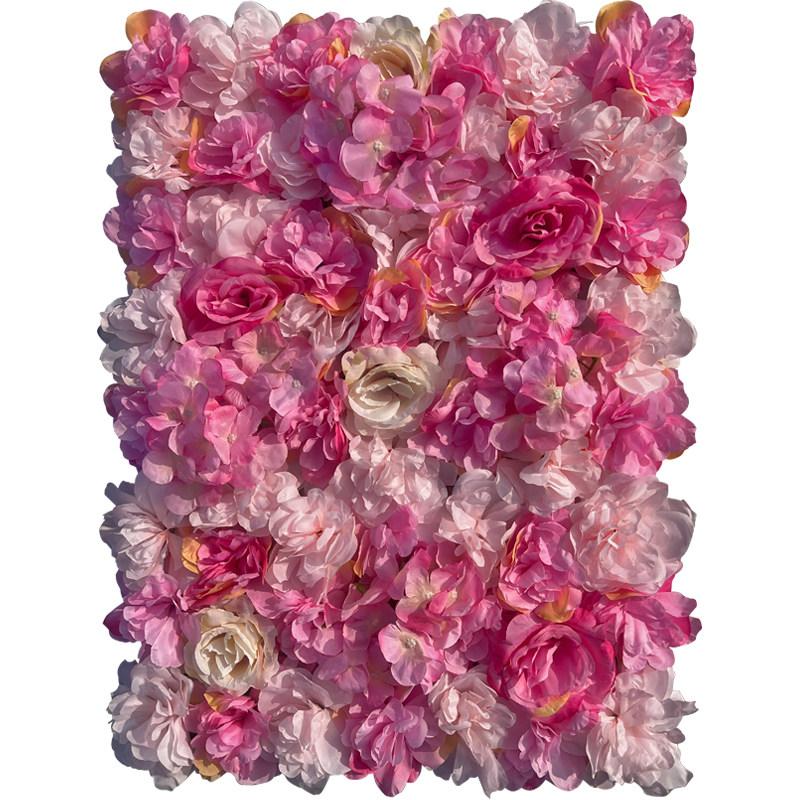 Simulated Flower Wall Rose Wall Photography Floral Props Fake Flower Silk Wedding Decoration Background Wall Atmosphere Durable