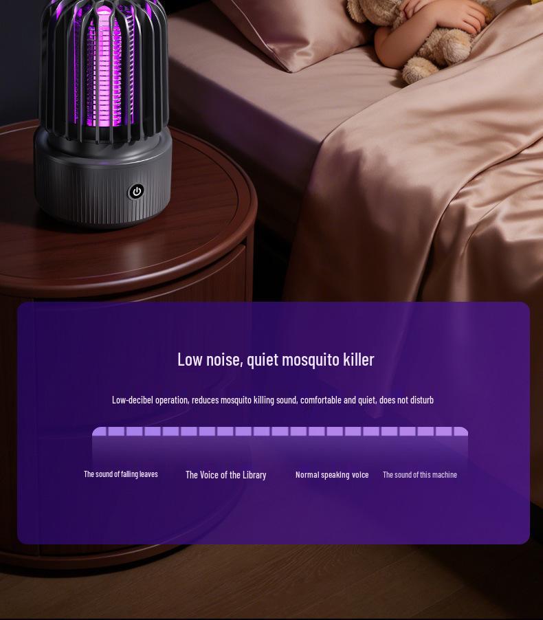 2026 Dual-Purpose UV Mosquito Killer Lamp for Indoor/Outdoor Use