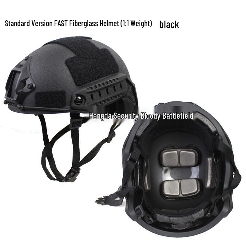 CE Certified Tiger Stripe Tactical FAST Helmet - Fiberglass, Anti-Riot, 1.5KG