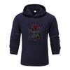 Autumn and Winter New Personalized 1980 Flower Printed Clothing Men and Women Hoodie Lovers Pullover Jogging Sports Hoodie