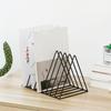 5/9grid Storage Rack For Vinyl Records Magazine Multifunctional Vertical Creative European Art Collection Album Display Rack
