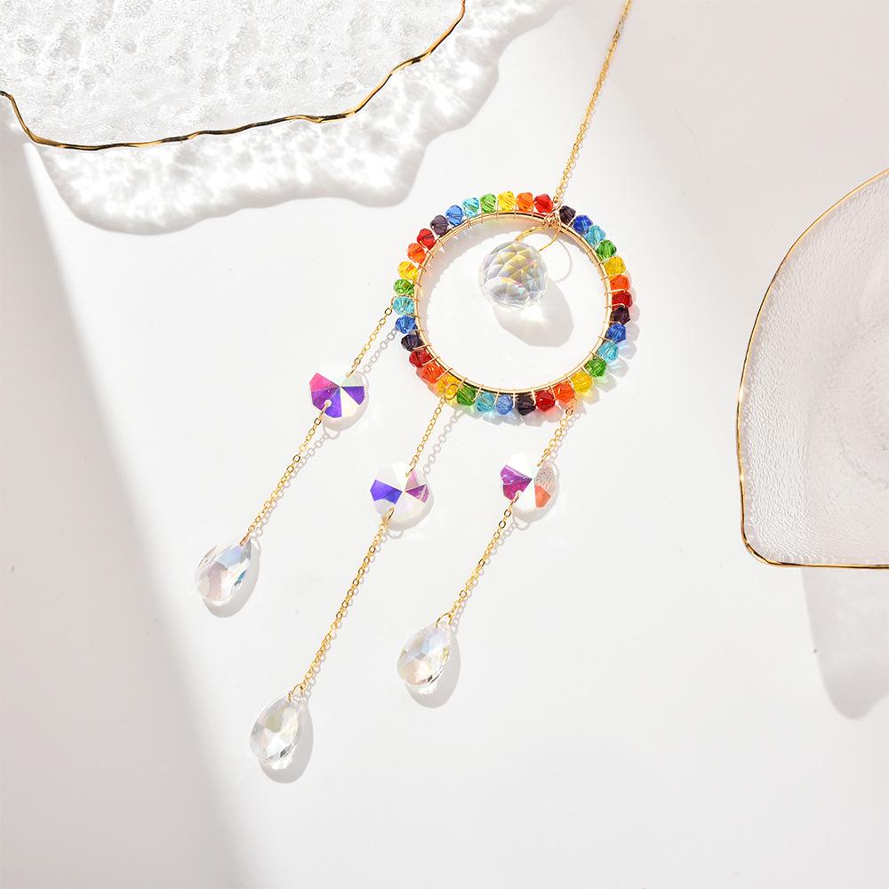 Rainbow Crystal Sun Catcher & Wind Chime Ornament