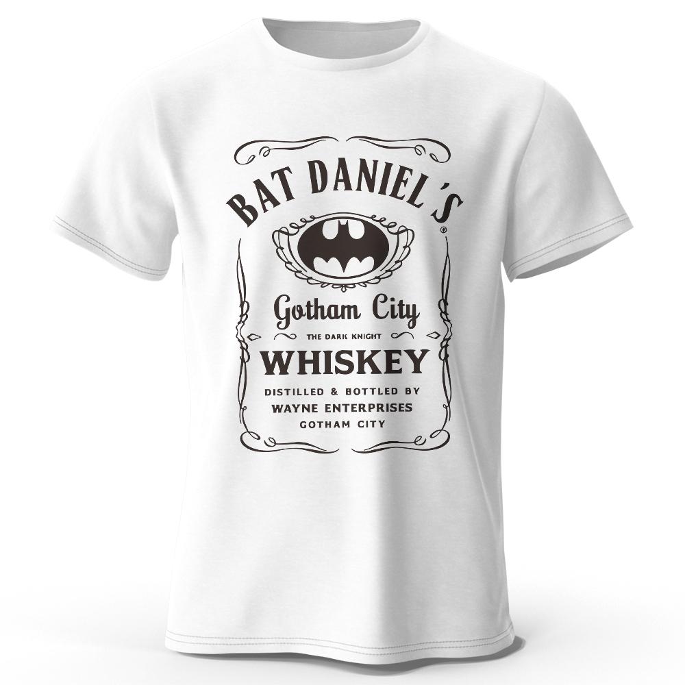 

Gotham City Whiskey Printed 100 Cotton TShirt Soft Breathable Round Neck Short Sleeve Tee Unisex Dark Urban Style S