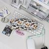 Canvas Cat Pencil Case For Middle School Students With Cute Cartoon Design For School Supplies