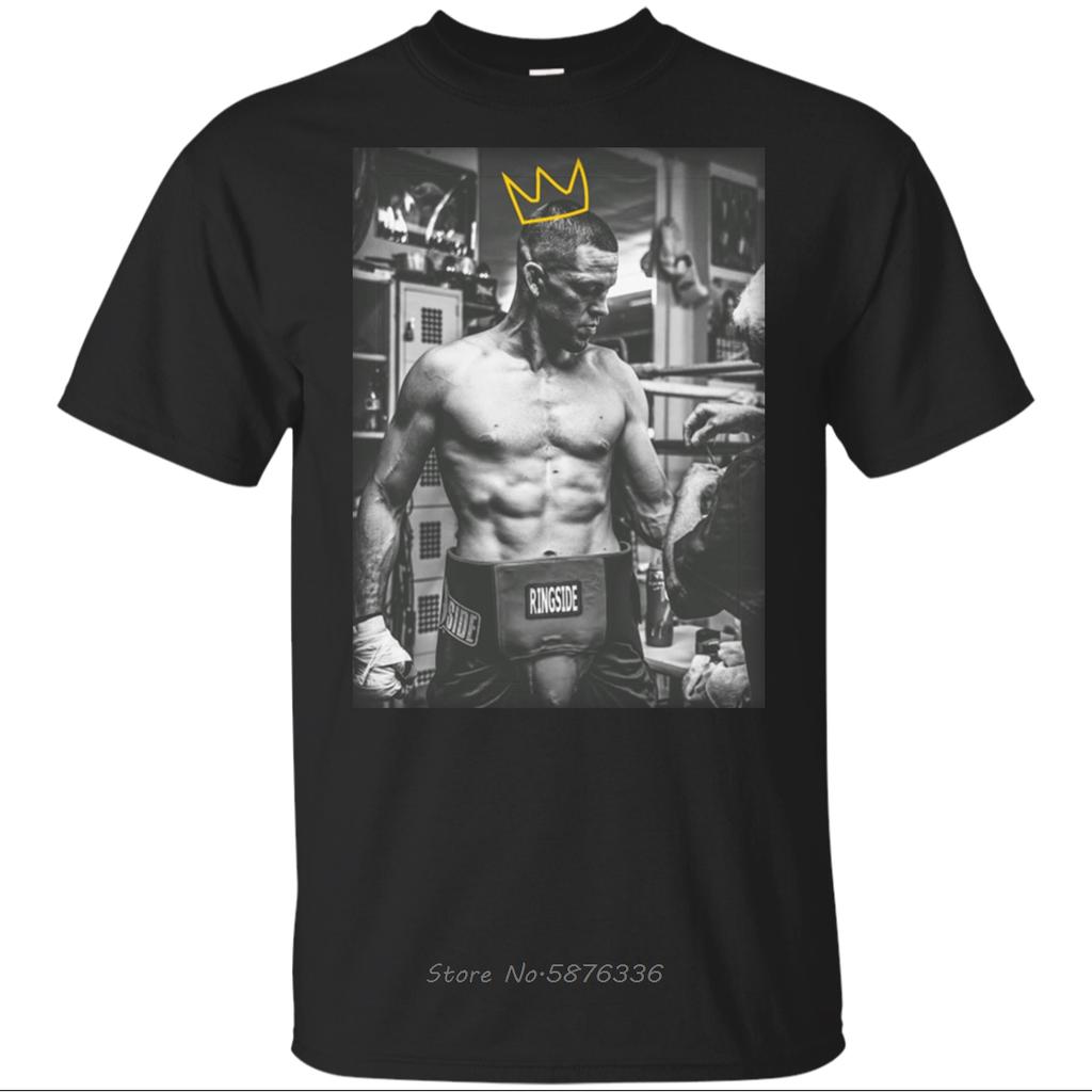 Nate Diaz TShirt King Nate Classic TShirt UnisexWomen Oneck Cotton T Shirt Funny Tee Shirt