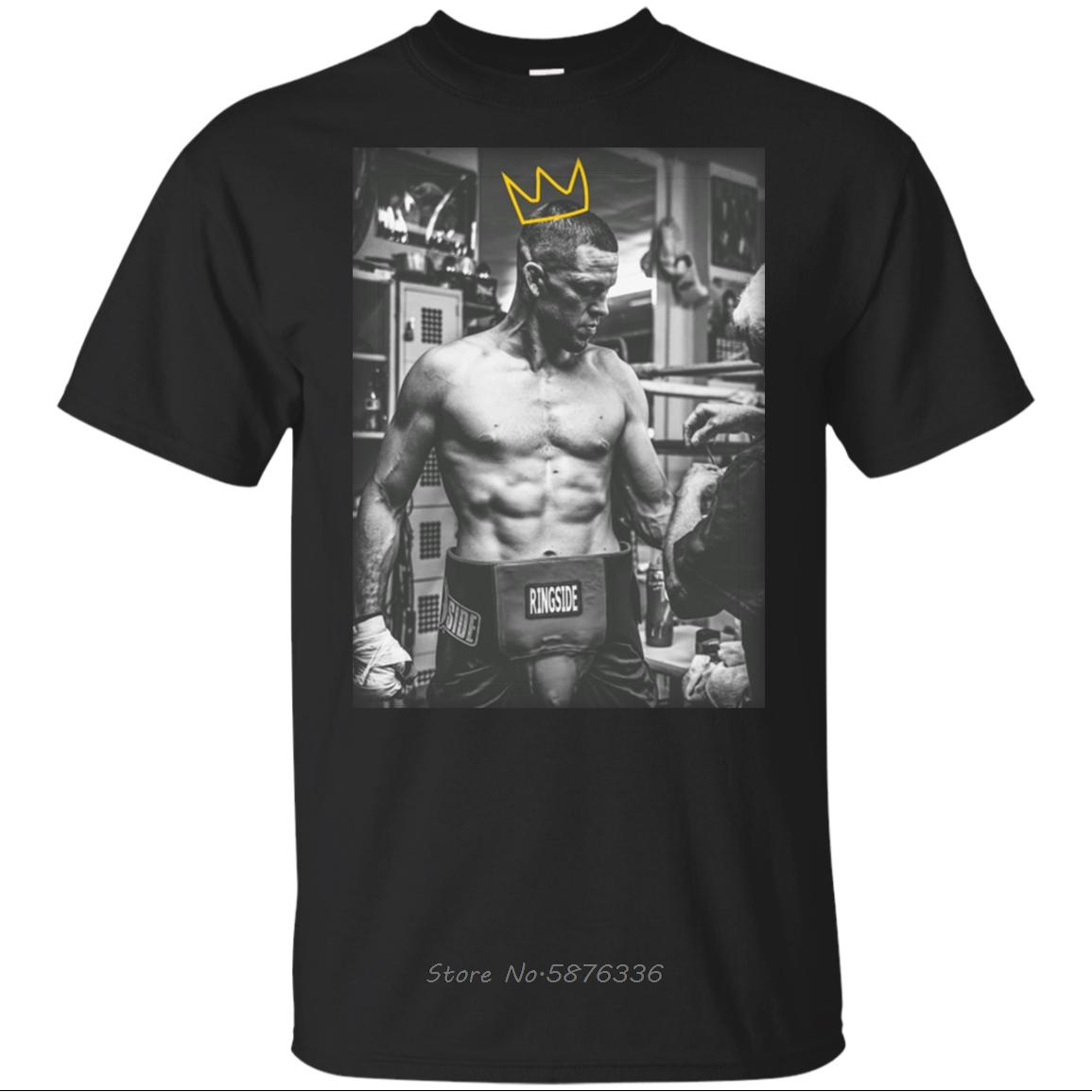 Nate Diaz TShirt King Nate Classic TShirt MenWomen Oneck Cotton T Shirt Funny Tee Shirt S