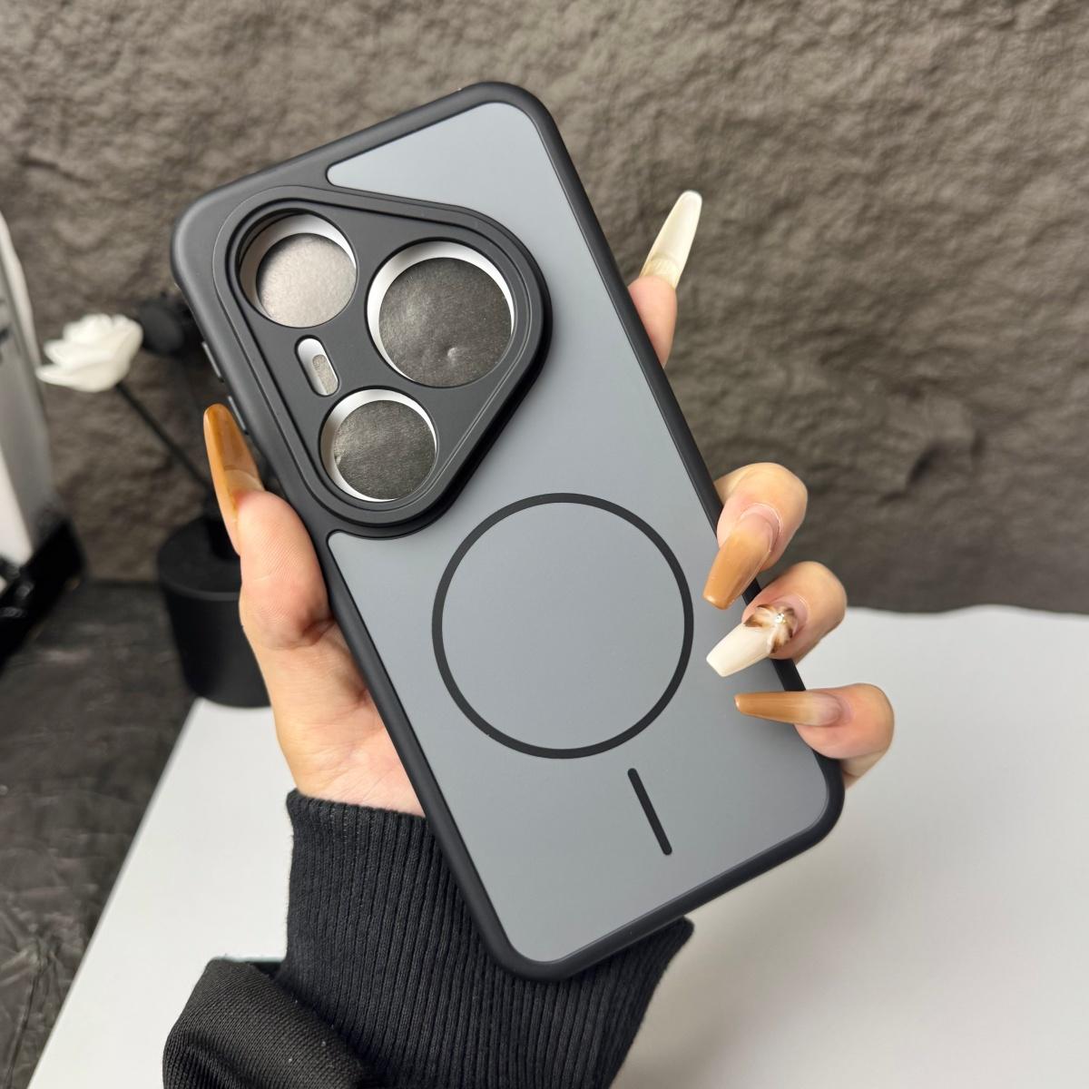 

Яркий цвет Дышащий край Для Magsafe Магнитный чехол для телефона Для Huawei Mate 80 Pro Max 60 70 Pura80 Pura70 Pro + Ударопрочный чехол Huawei Pura 70