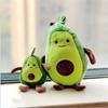 13cm Green Avocado Plush Toys Stuffed Plants Soft Pillow Stuffing Doll for Girl&Boys Kids Gift Valentine's Day Present