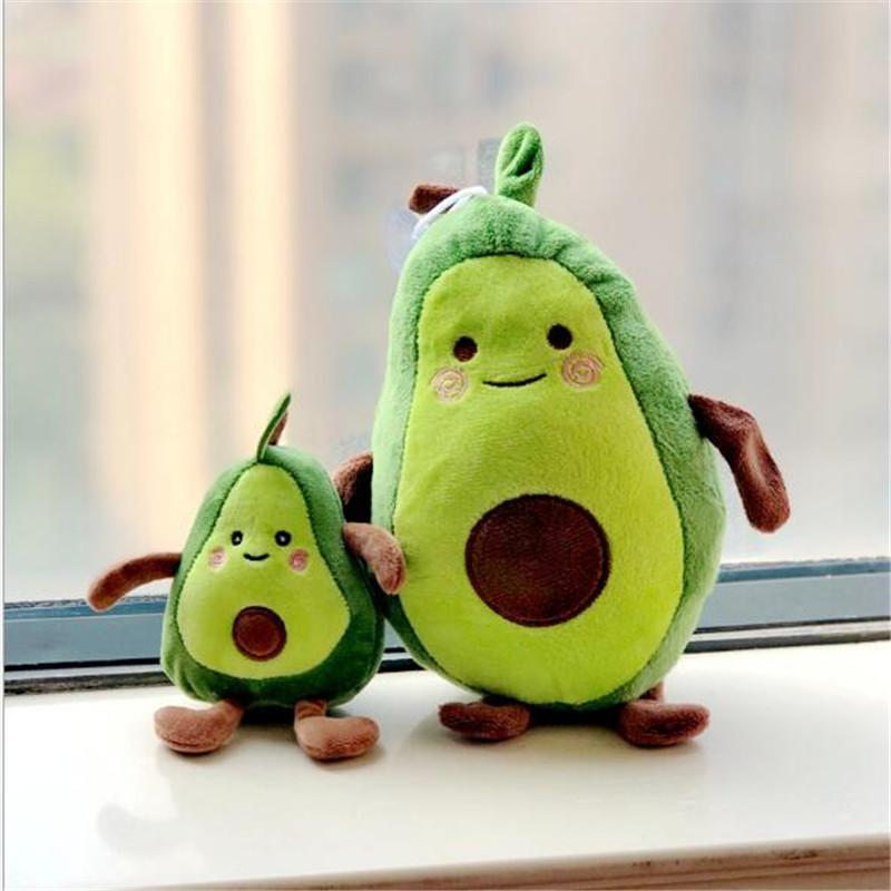 13cm Green Avocado Plush Toys Stuffed Plants Soft Pillow Stuffing Doll for Girl&Boys Kids Gift Valentine's Day Present