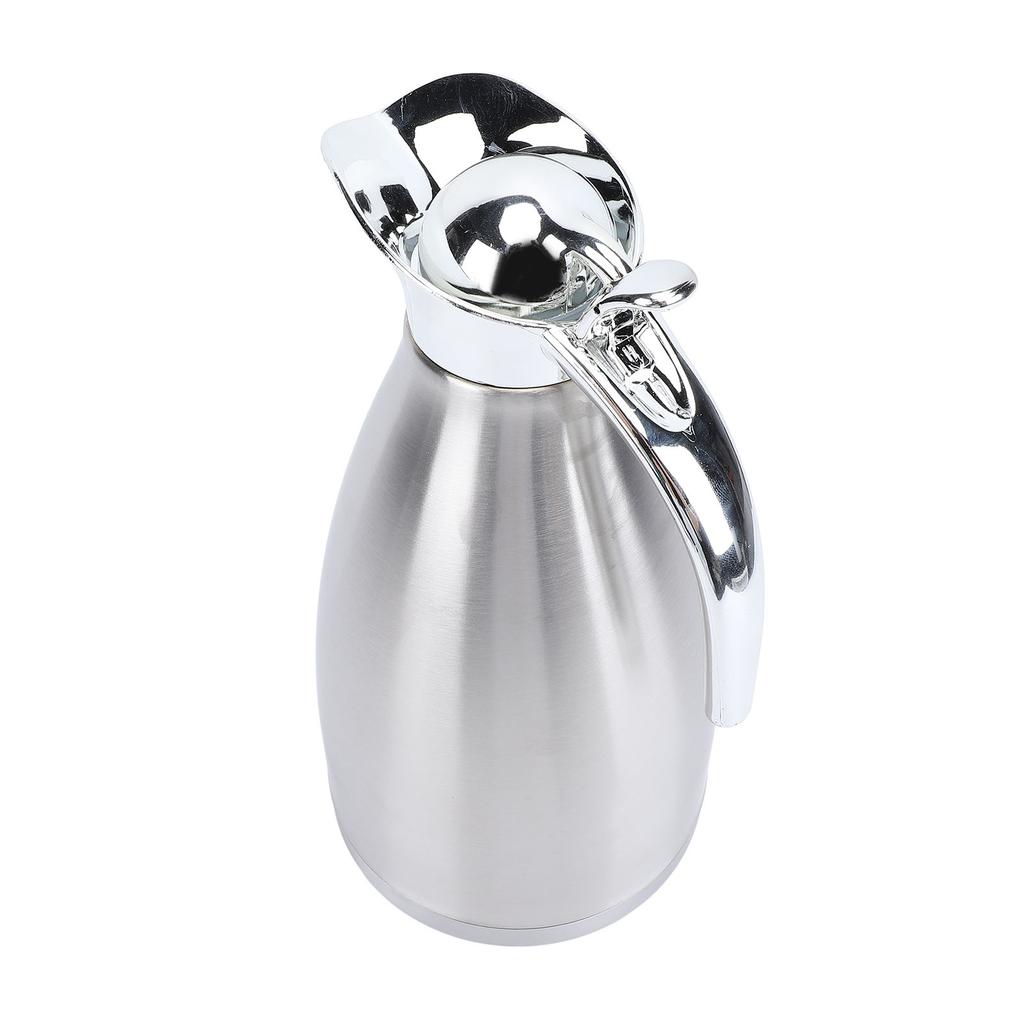 Stainless Steel Thermal Coffee Pot Multipurpose European Style Double Wall Large Capacity Insulated