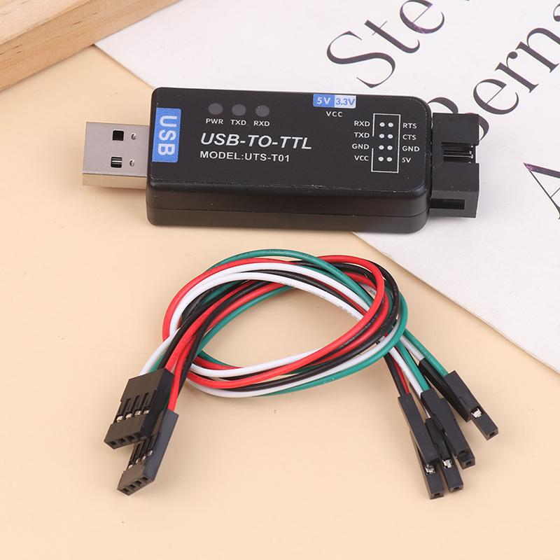 Usb To Ttl Serial Converter Debugging Download Module Bidirectional Half Duplex Serial Line Converter Ch343G Chip Usb Interface