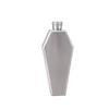 Modern Geometric Shape Pocket Size Liquor Bottle Rustproof 304 Nonrust Steel Materials Ideal For Business Trip And Adventure