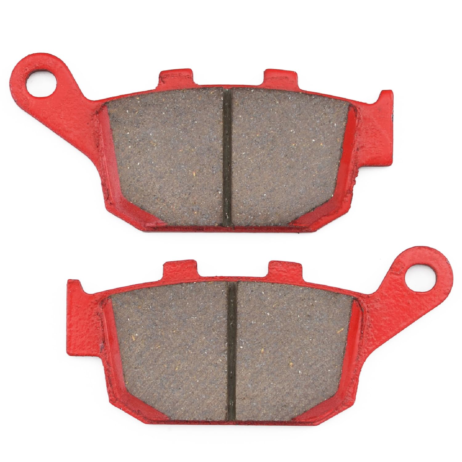 Daytona Motorcycle Brake Red Pads for CB650R CBR650R CBR300R CBR250R CBR250RR VTR250 Rear Brake Part Serial 101 Pads, (Semi-Metallic Pads), X-ADV