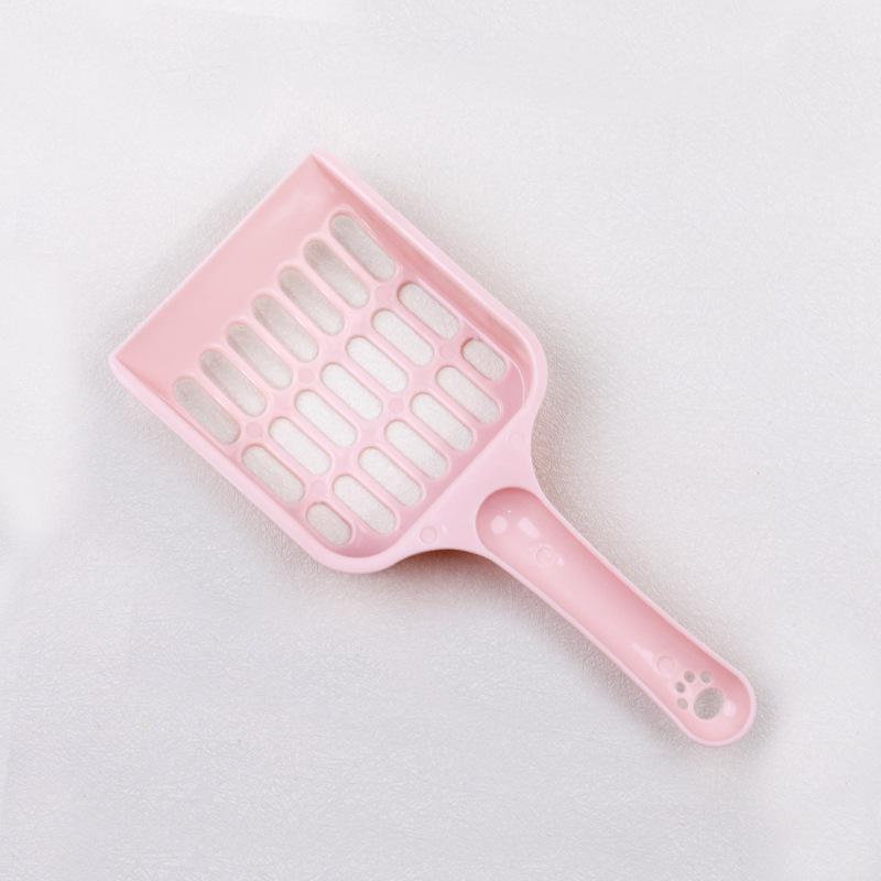

Cat litter shovel new style simple grid cat litter shovel large size fine hole shovel multifunction cat hygiene cleaning tool розовый