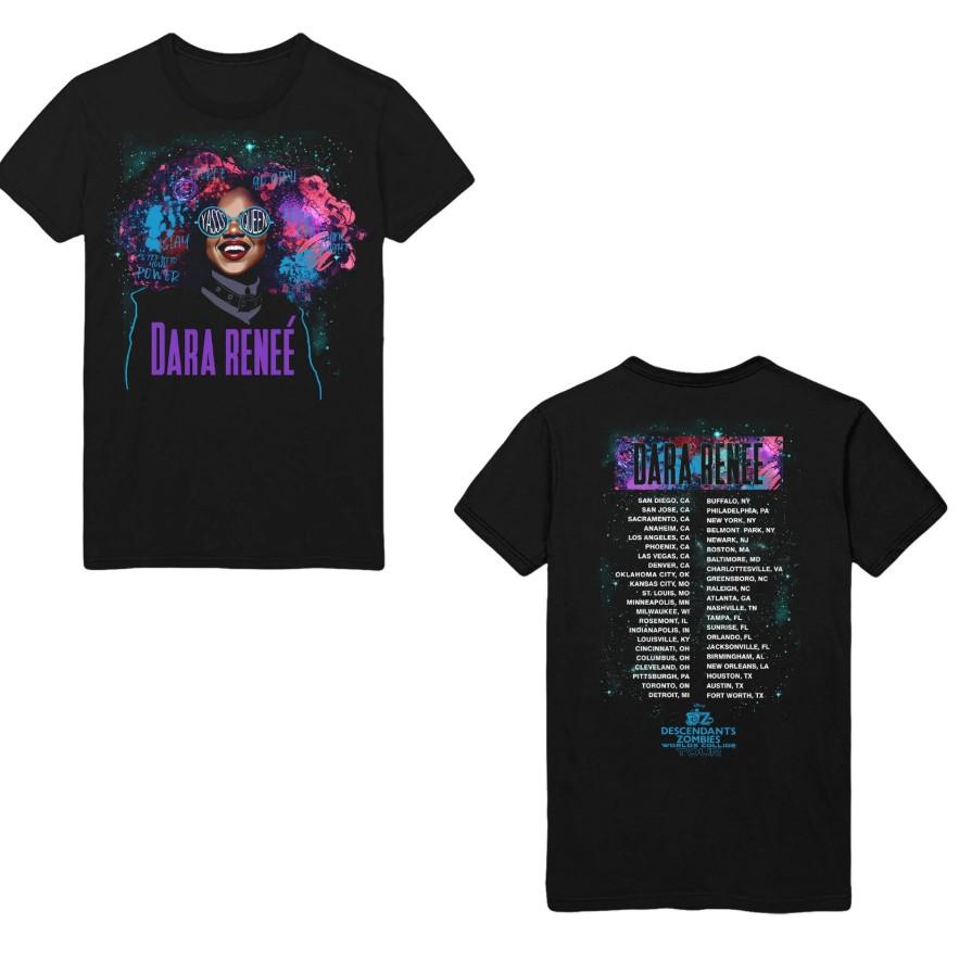 Descendants Zombies Worlds Collide 2026 Tour T-shirt size S-5XL XL