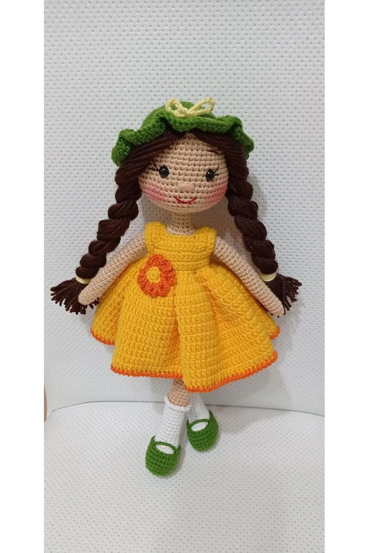 

Органическая игрушка Amigurumi Baby 30 см, Хороший подарок для ваших детей, Игрушка ручной работы, Вязаная игрушка, Амигуруми, Безопасная и полезная игрушка