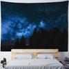 Night Forest Starry Sky Pattern Tapestry Bedroom Living Room Tapestry Home Wall Decoration Tapestry