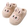 Winter Warm Lovely Frog Cotton Slippers Student Anti Slip Animals Home Platform Plush Slipper Women Funny Outdoor Shoes
