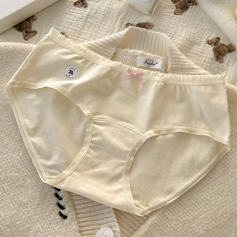 Damen Unterwäsche aus reiner Baumwolle Damen Mid-Waist Übergröße Unterwäsche Damen Unterwäsche
